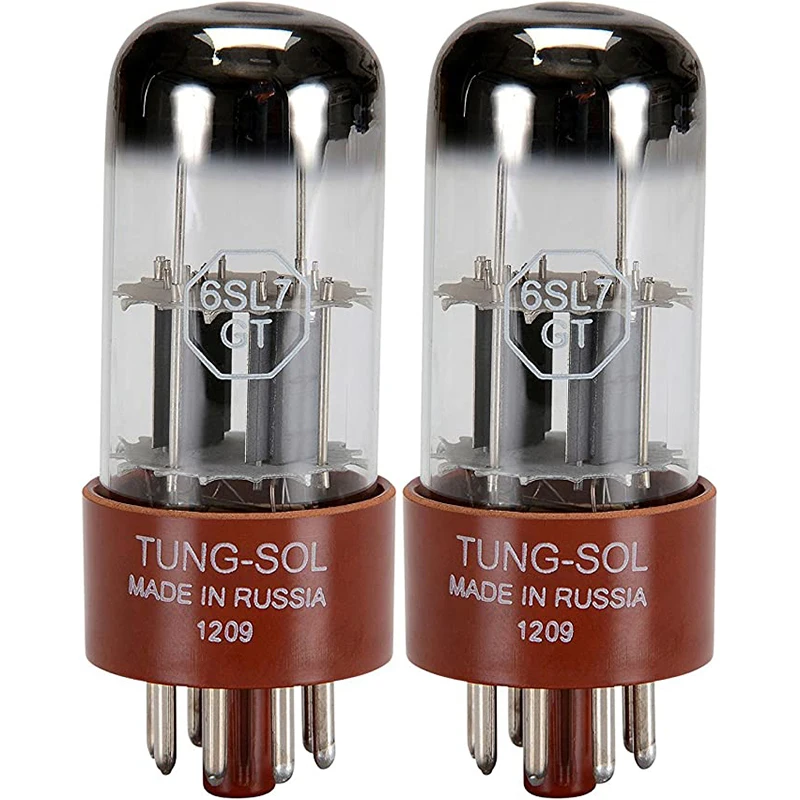 Tung Sol 6SL7GT Vacuüm Buis Vervanging 6N9P/6H9C/5691 Fabriek Precisie Bijpassende Voor Buizenversterker En Geluid Versterker