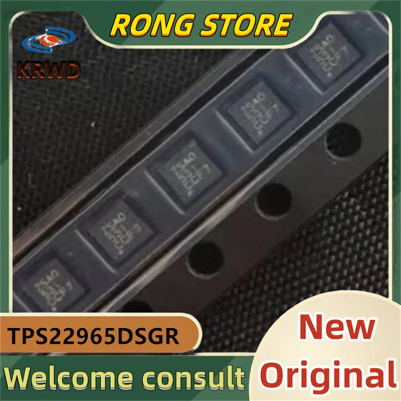 40pcs zsao neues original tps22965dsgr tps22965 wson8