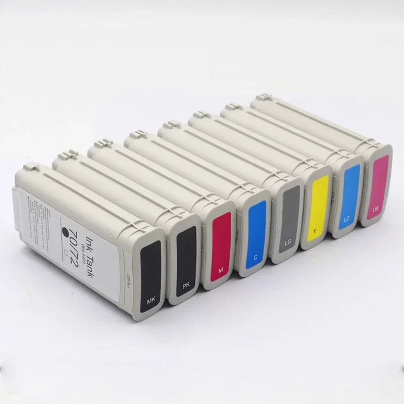 Compatible HP70 Compatible Dye Ink Cartridge For HP Designjet Z2100 Z3100 Z3200 Z5200 Z5400 Plotter Ink cartridge C9449A C9448A