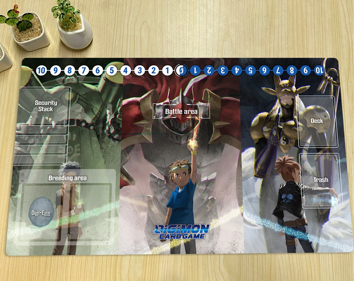 

Игровой коврик Digimon Dukemon Sakuyamon Makino Ruki DTCG, игровой коврик для настольных игр, резиновый Настольный коврик для мыши с бесплатной сумкой