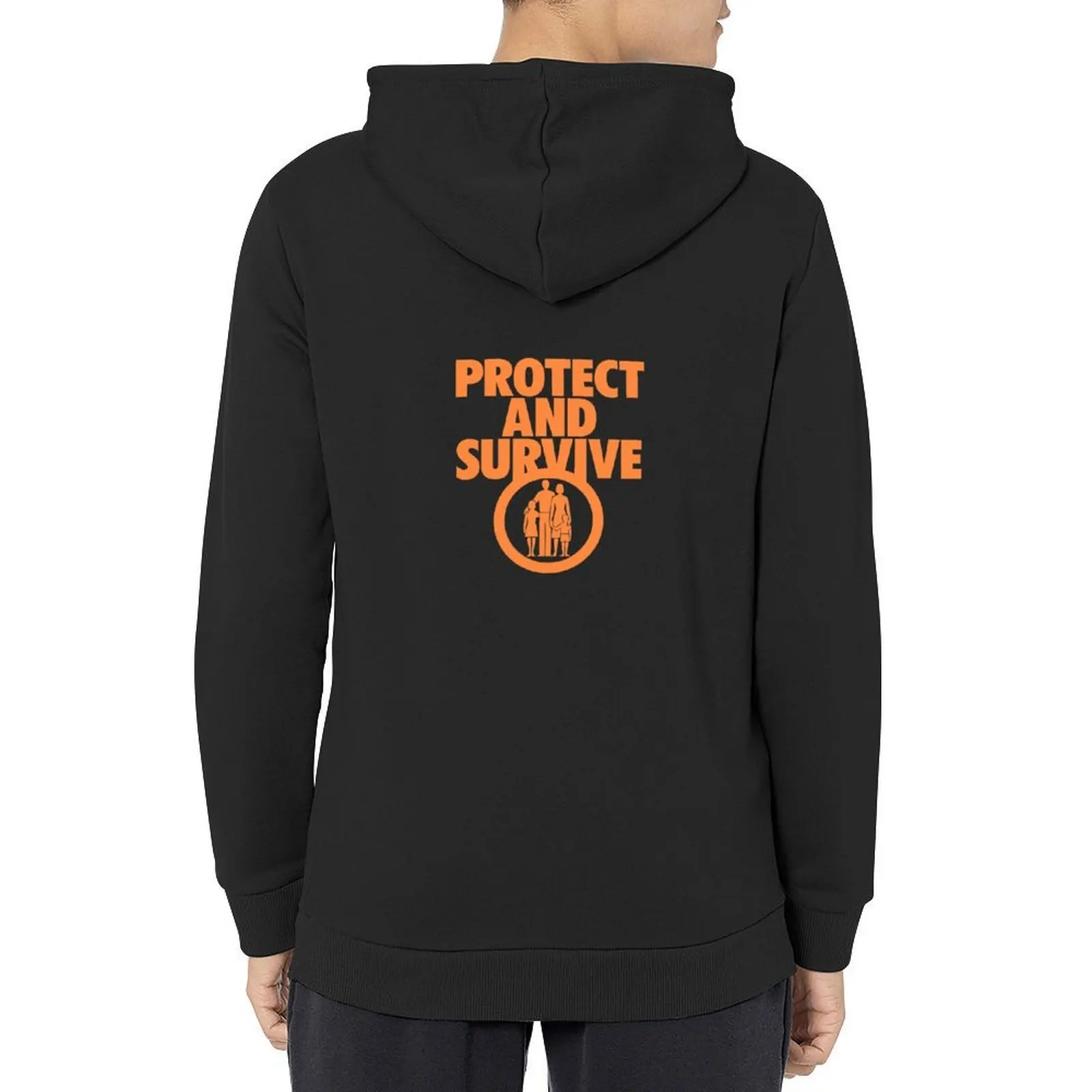 

Protect and Survive Hoodie men's clothes hooded shirt male clothes fashion men pullover hoodies