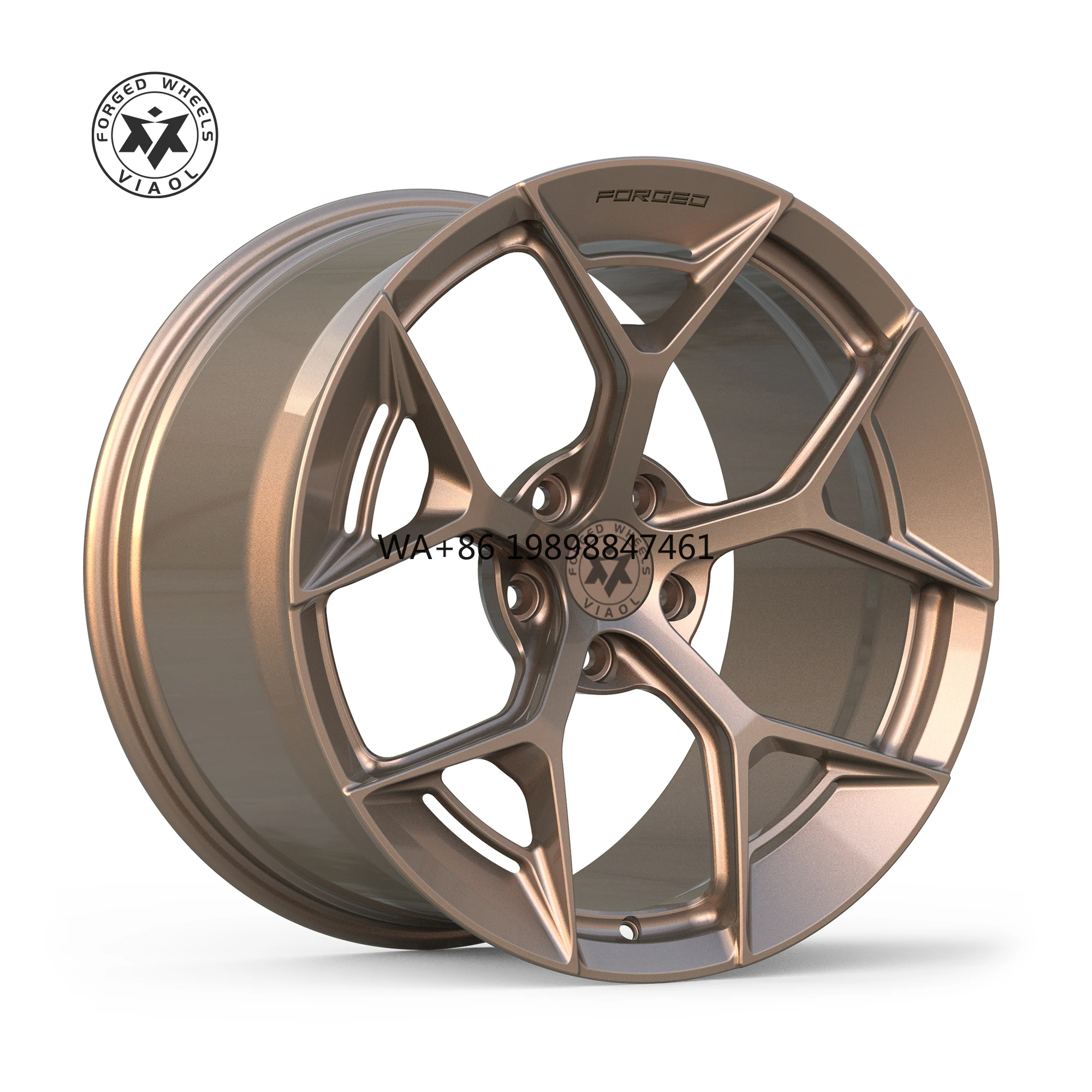 Custom Forged Alloy Wheels Rims 18 19 20 Inch 5x120 5x114.3 5x127 New Concave Design for Benz AMG Ford Mustang  A5