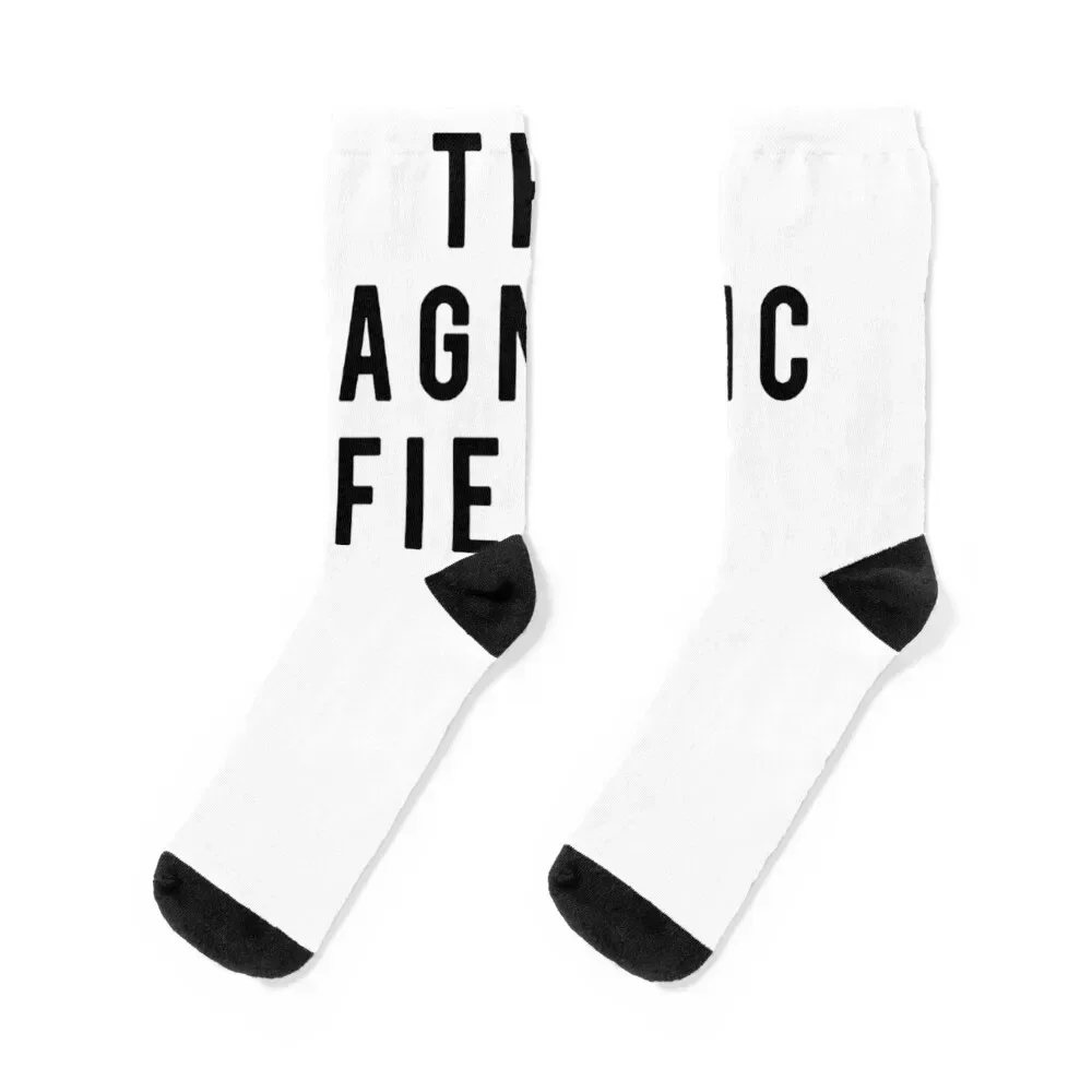 

The Magnetic Fields - Logo Classic Socks Sports summer Soccer funny gifts Luxury Woman Socks Men's