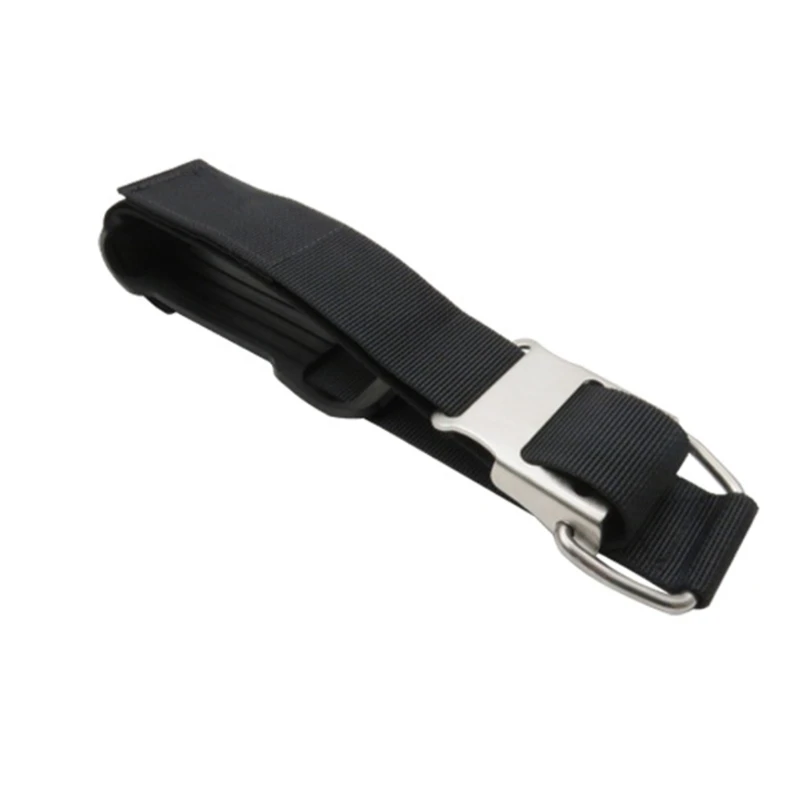 Nylon Diving Webbing Strap with Metal Clip Hardware, Sidemount Tanks Band Set 4XBB