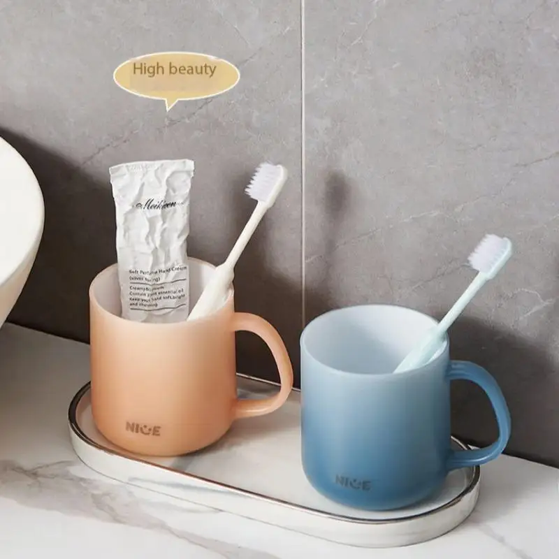 High-End Mouthwash Cup, Gradient Toothbrushing Basin, Couple-Friendly, Anti-Mold Food-Grade, Home Essential, Large Capacity