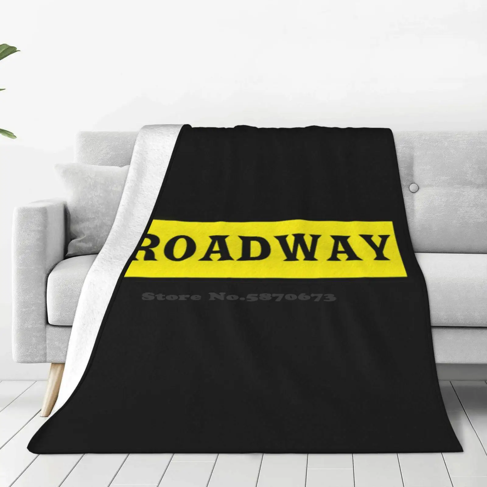 Broadway Latest Super Soft Warm Light Thin Blanket Broadway Musical Theater Nerd Musicals Playbills Musical Theatre Yellow