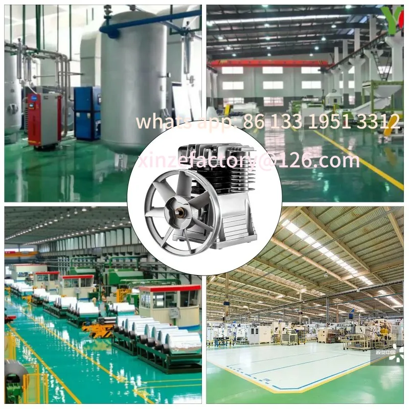 مرحلة قابلة للتخصيص 2.2KW 375L/MIN 12CFM 11Bar 159.5PSI 1300RPM لرؤوس ضاغط الهواء CheSucceBuy مكبس أسطوانة مزدوجة واحدة