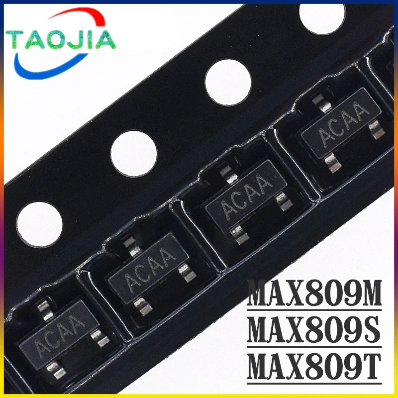 20PCS New MAX809 MAX809T MAX809TEUR ACAA MAX809 MAX809M MAX809MEUR ABAA MAX809SEUR MAX809S ADAA SOT-23 Patch Reset Chip