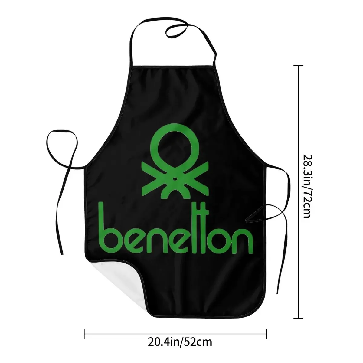 United Colors Of Benetton Aprons Chef Cooking Cuisine Tablier Sleeveless Bib Kitchen Cleaning Pinafore for Women Men Painting