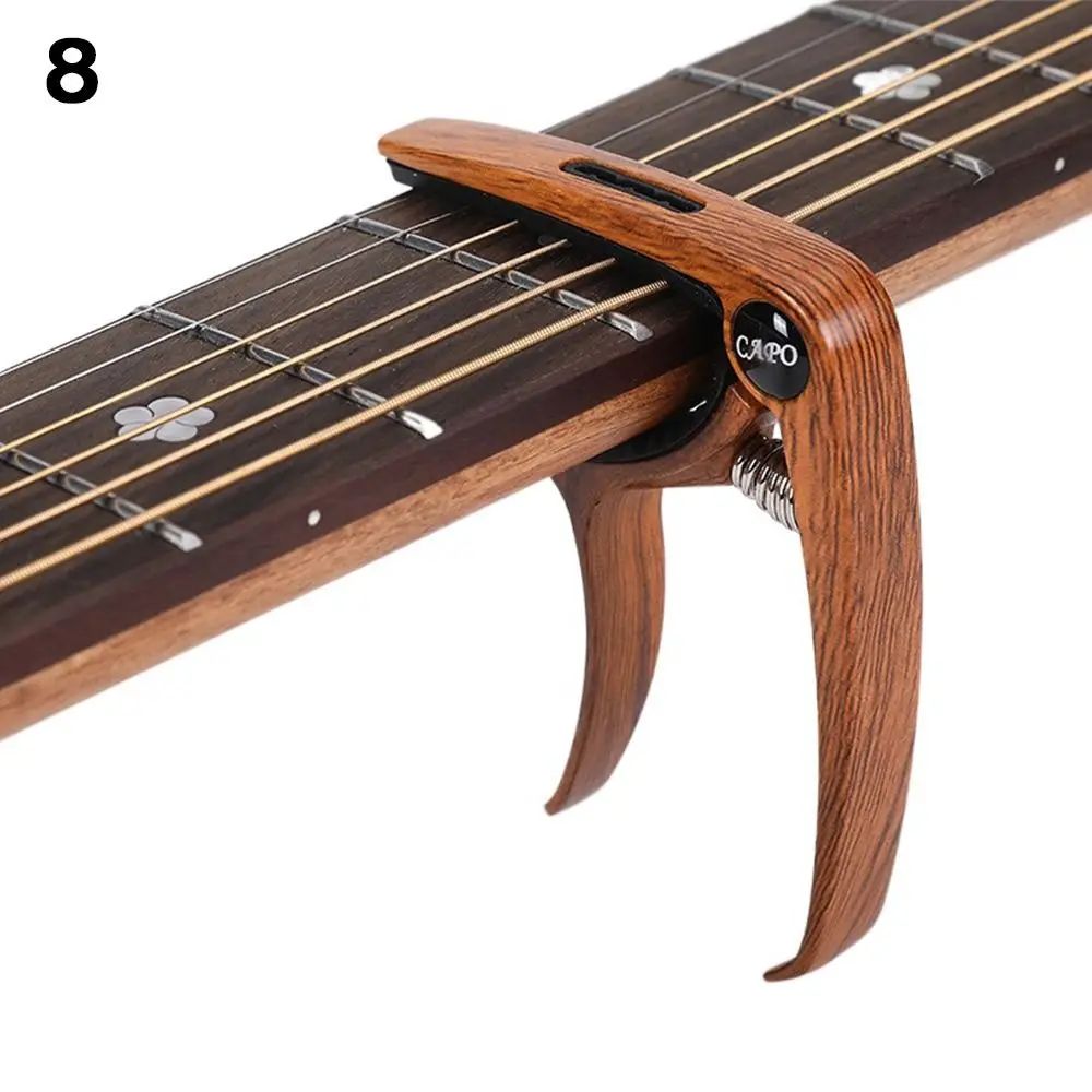 8 Colors Guitar Accessories Multicolor Transpose Clip Ukulele Musical Instrument Guitar Gadget Acoustic Guitar Clip