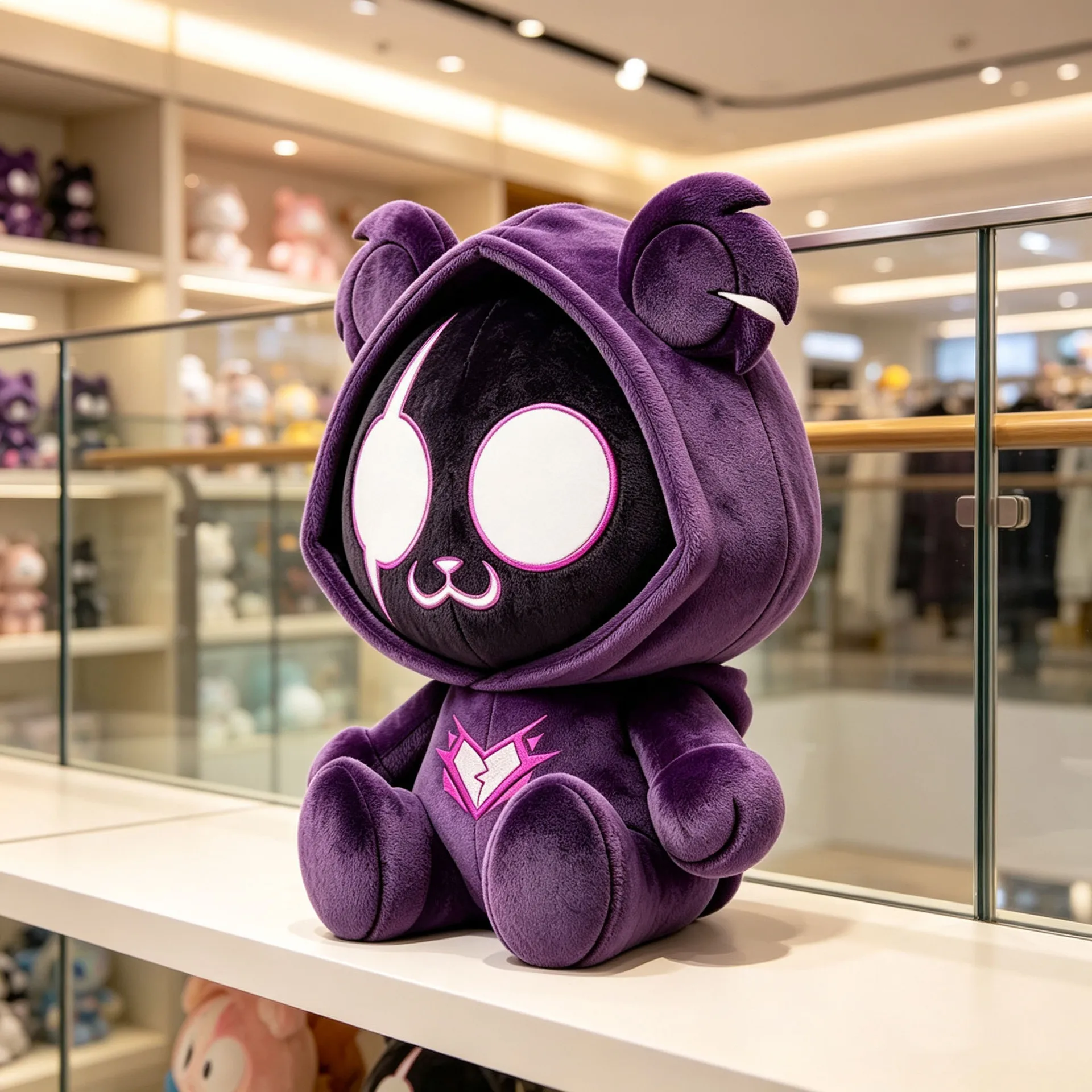 New Fortnite Cartoon Raven Team Leader Plush Toy Water Sprite Air Sprite Fire Sprite Peluche Pillow Decor For Game Birthday Gift view 3