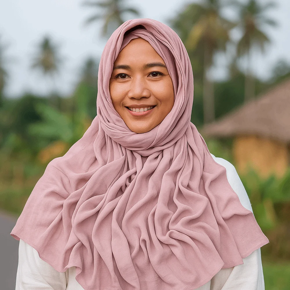 

Premium Modal Cotton Hijab Scarf Soft Jersey Breathable Fabric Turban Tie Long Plain Plain Fashion Head Wraps Africa Headband