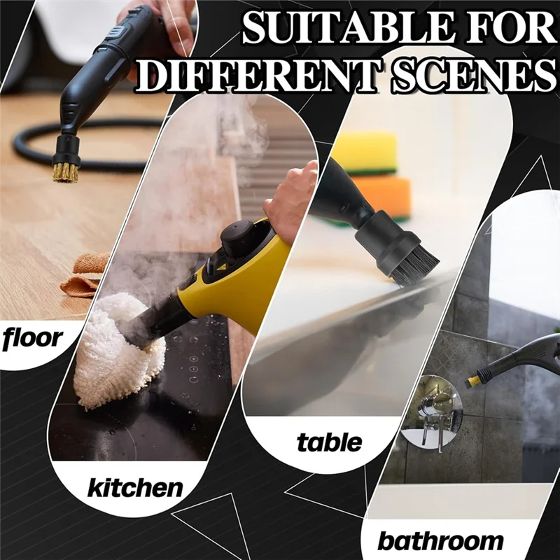 B98A-Сменная насадка для щетки, 16 шт., для Karcher Sc1 Sc2 Sc3 Sc4 Sc5 Sc7 Ctk10, пароочиститель для использования на твердой поверхности