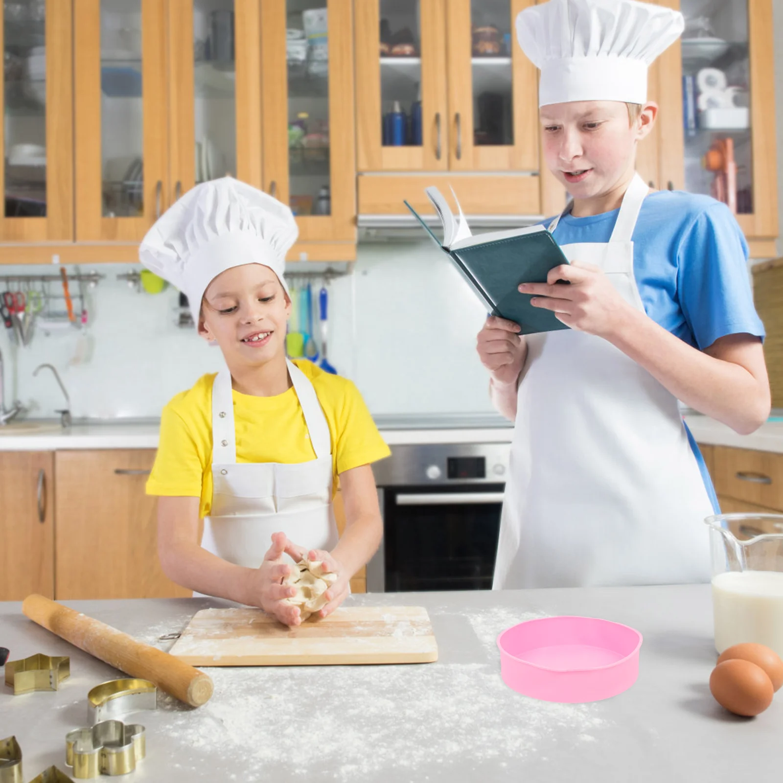 

Silicone Cake Mold Non Circle Pan Bake Baking with Dividers Pans Bakeware Letter