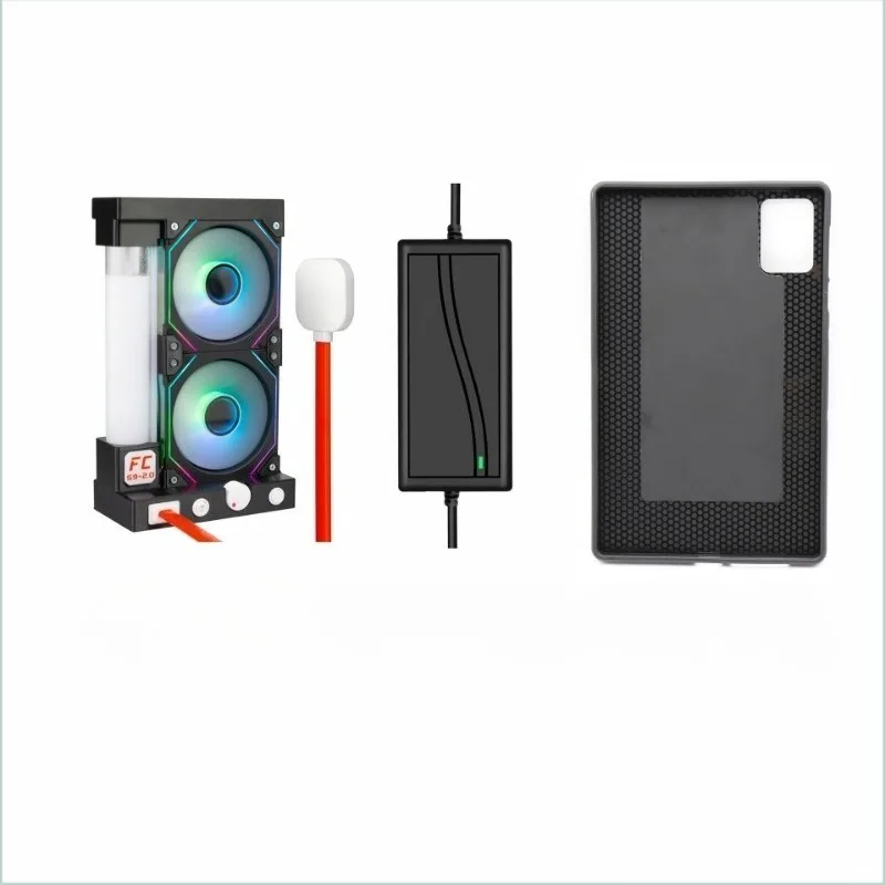 قرص الحمى الأسود 120 إطار الهاتف المحمول المغناطيسي أشباه الموصلات السائل تبريد المياه تبريد المياه المبرد