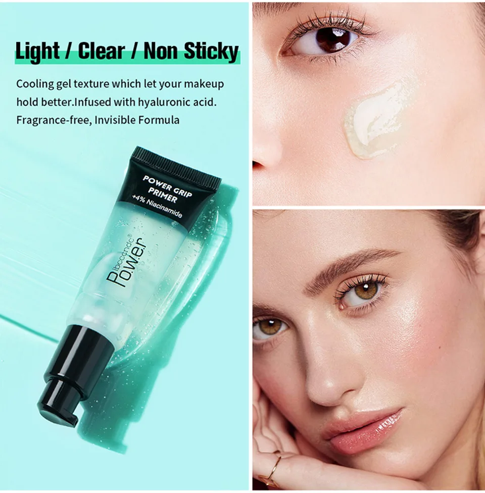 Pre-Makeup Gel Hydrating Texture Concealer Moisturizing Invisible Pore Primer Gel Cream Pre-makeup Primer Pore Makeup Front