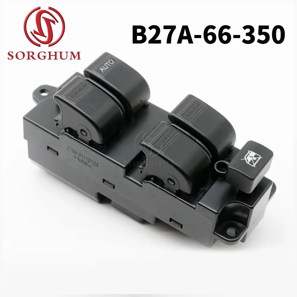 Sorghum For MAZDA FAMILIA BJ 1998 1999 2000 2001 2002 2003 FST-MA-1055B Power Window Switch B27A-66-350 B27A66350 15P RHD Driver