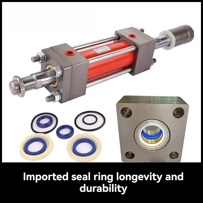 Cylinder Hydraulic Cylinder Lift Bidirectional 1Tons of Heavy-duty Expansion Limit Adjustable Long Stroke