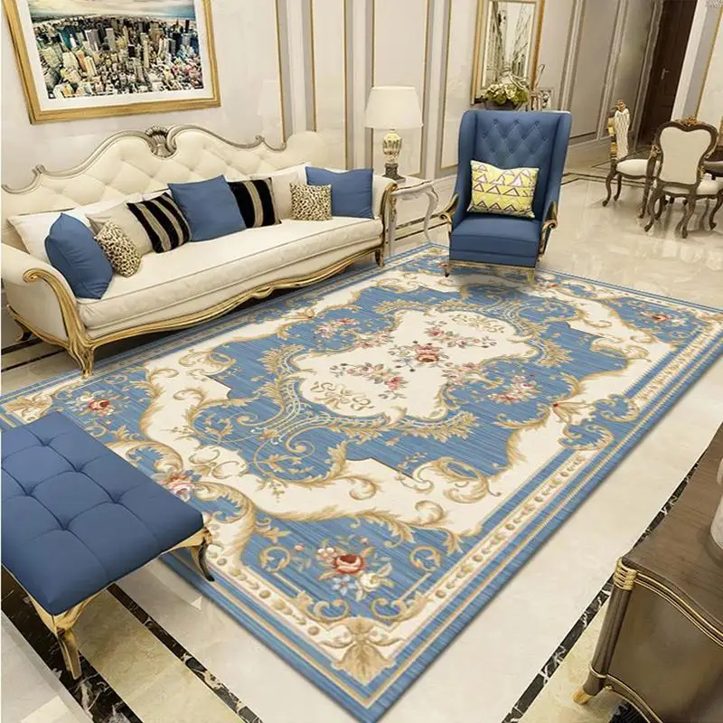 

Turkey Persian Living Room Rugs Non-slip Bath Mat Entrance Door Mat Printed Big Carpet Bedroom Parlor Area Carpets Home Decor