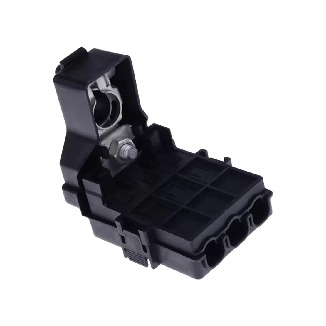 DWCX Car 3-Way Battery Terminal Fuse Box Holder Assembly Fit for ANS ANF ANG Car Accessories