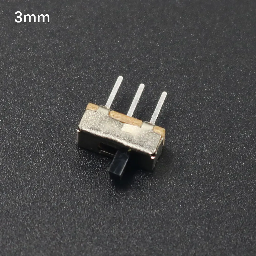 SS12D00-Mini Sliding Switch, 3Pin, 1P2T, 2 Positions, High Quality, Fist, 3mm, 4mm, 5mm, 6mm, micro Sliding Switch, 10/20/50pcs - Image 5