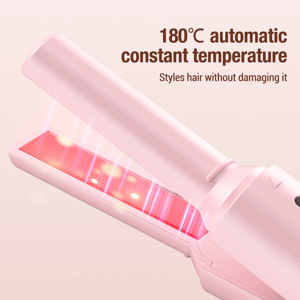 Multifunctional Hair Straightener Must-have Portable Small Curling Machine Splint Cuticle Protecting Damage Reducing USB Plug