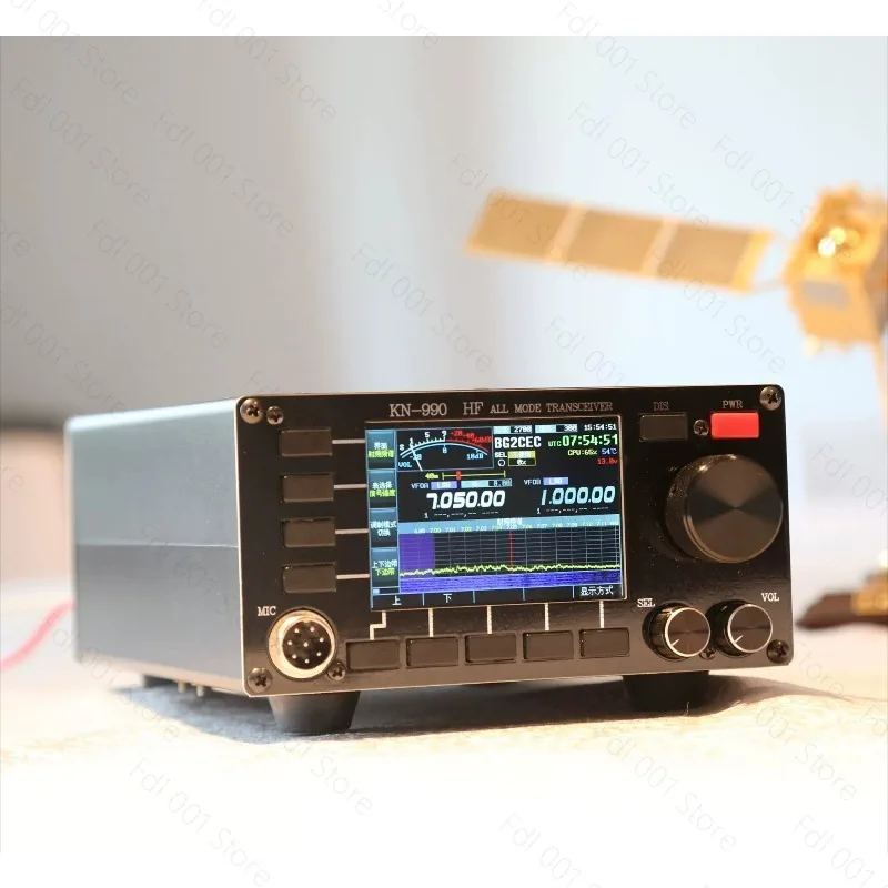 KN‑990 HF Shortwave Transceiver 0.1~30MHz SSB/CW/AM/FM/DIGITAL IF‑DSP Spectrum Display Amateur Radio With English Manual