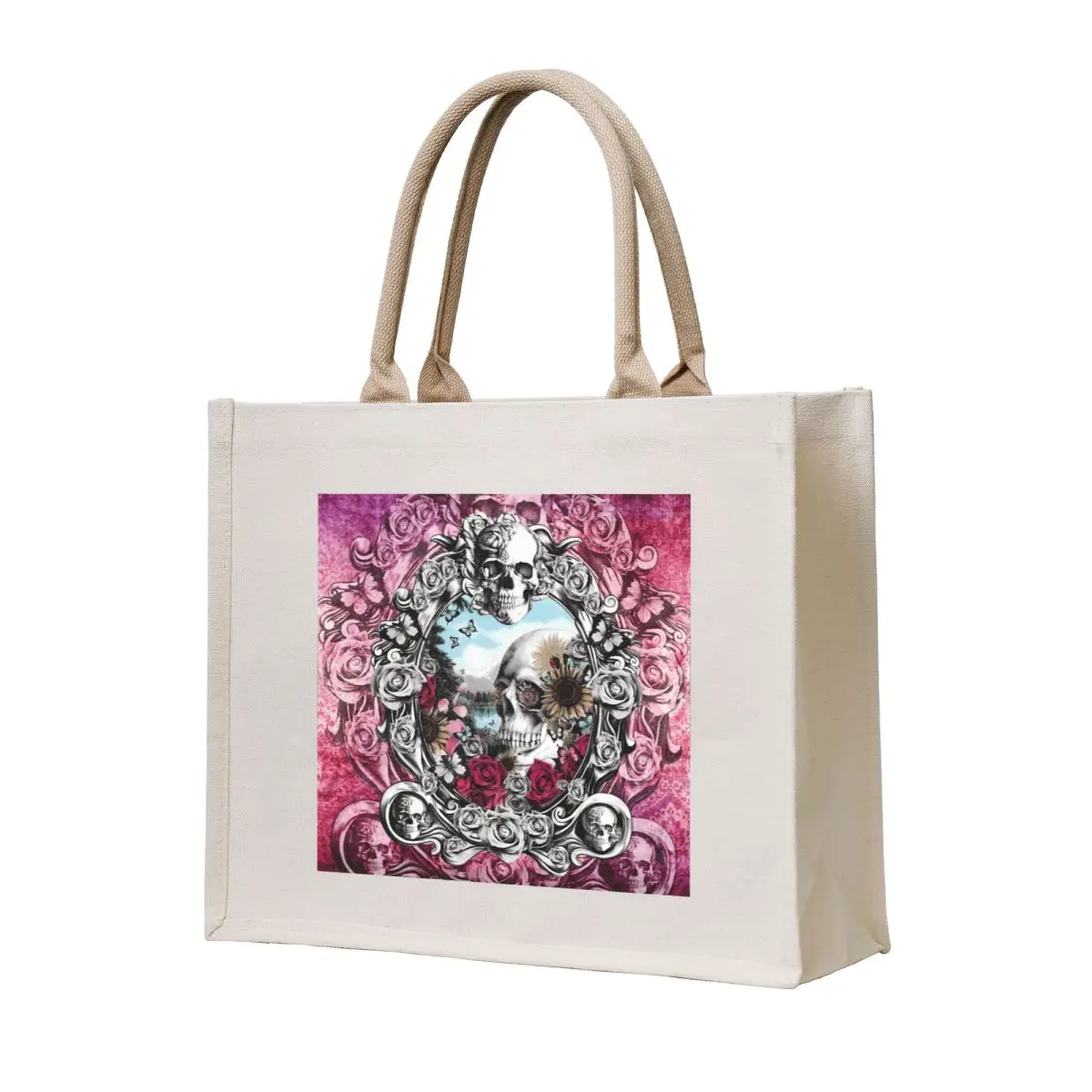 

In the mirror Tote Bag tote bag women Shopping bags Canvas shoulder bag