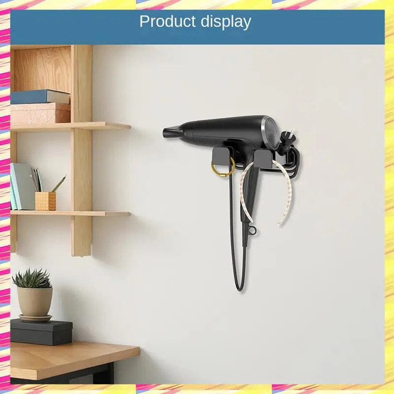 

ABJJ Универсальный настенный фен с крючком и шнуром, белый — подходит для различных фен