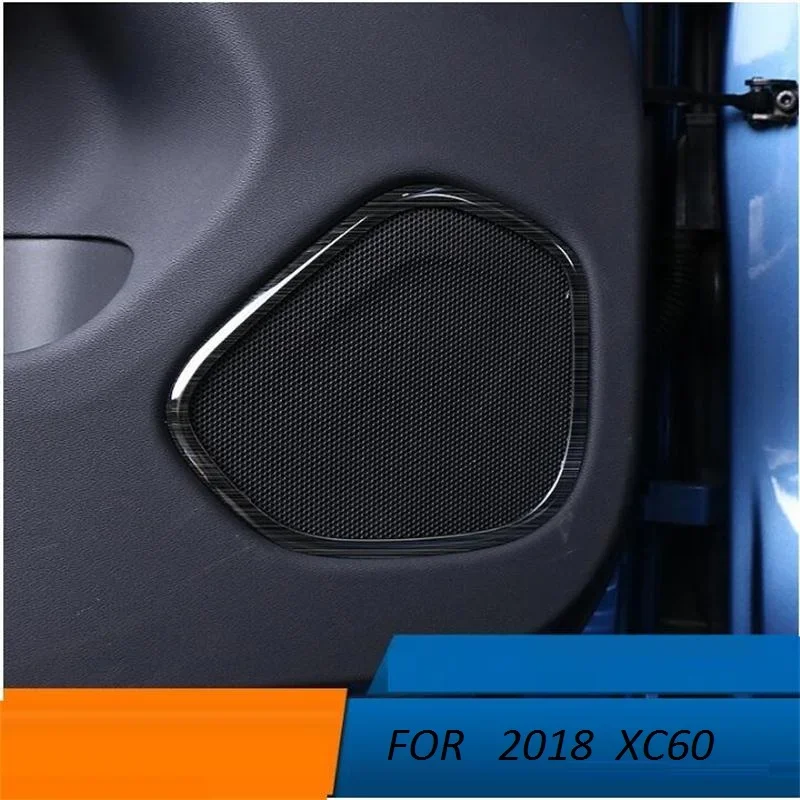 car styling 2018-2024 new for Volvo XC60 door speaker sound box Refit xc60 Decoration Car Accessories