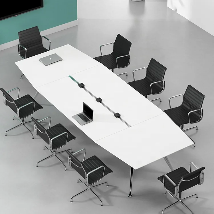 Custom Boardroom Conference Room Table Modern Design 8 10 12 Person Office Furniture Conference Table Meeting Table