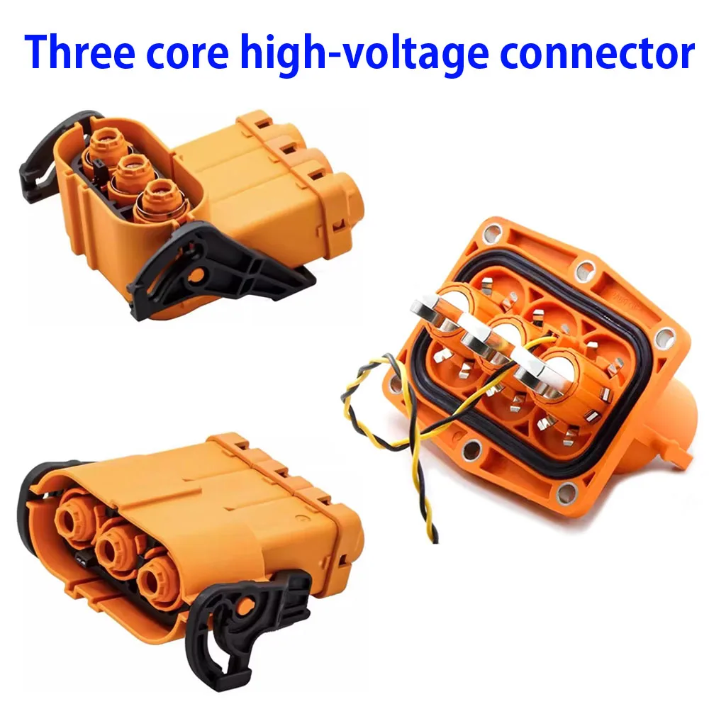 2P 3P DC1500V High Voltage Current Connectors Plug Socket New Energy Electric Vehicle Car Hv Connector125/150/200A Cable adapter