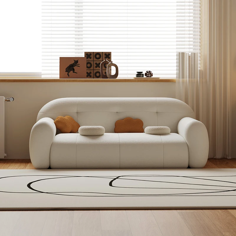 Kleines Apartment-Wohnzimmer-Anti-Cat-Scratch-Sofa