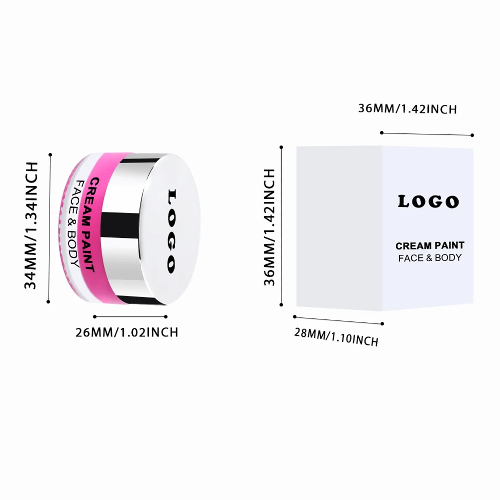 كريم الطلاء العلامة الخاصة طويلة الأمد للماء الجسم والوجه السيطرة على النفط خفيفة الوزن الطبيعية شعار مخصص ماكياج بالجملة نباتي #1