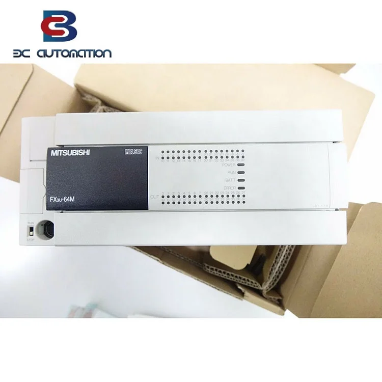 FX3U-64MR-ES-A High speed export products China plc mitsubishi fx series plc automation programmable logic controller