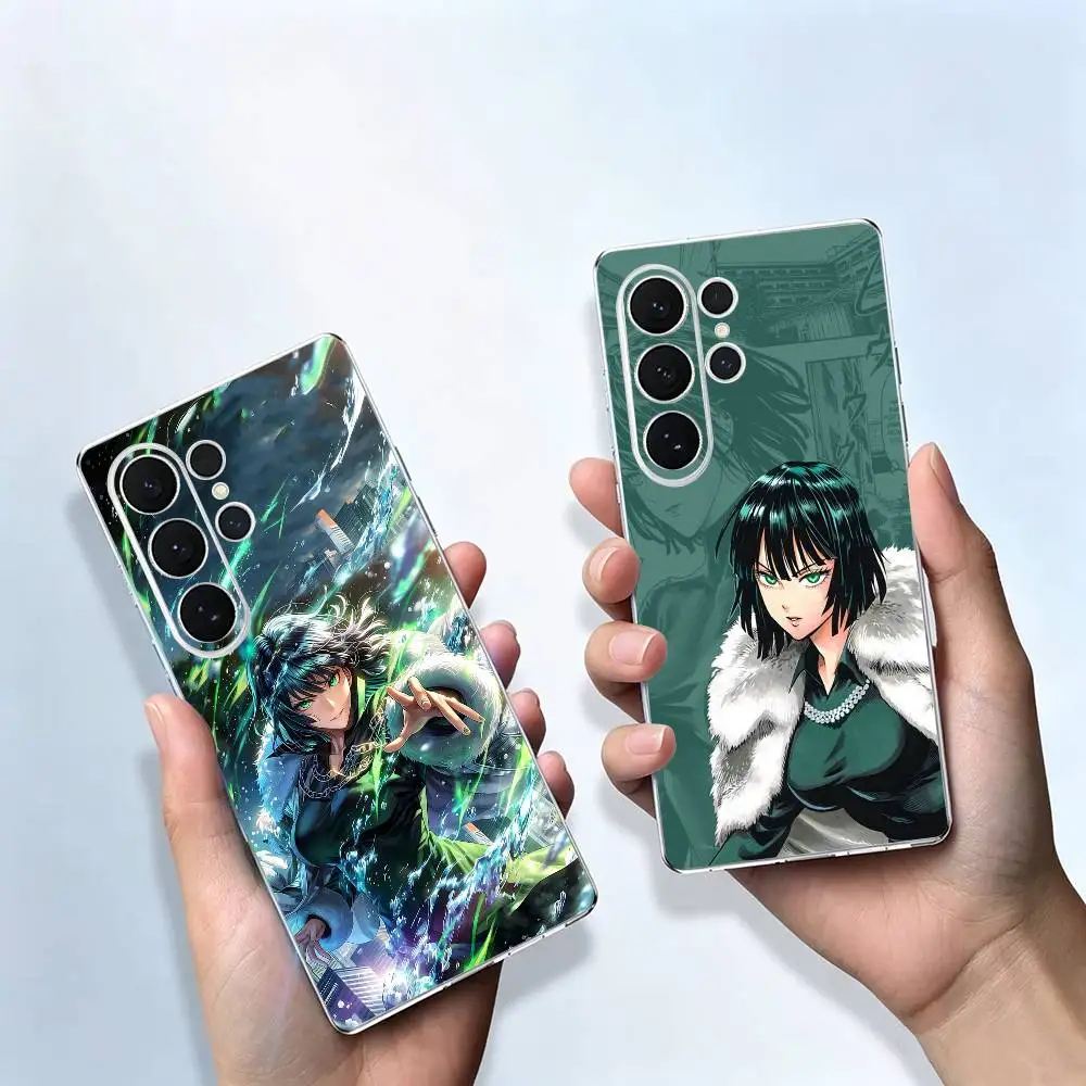 Blizzard of Hell Ice esper F-Fubu  Phone Case High Transparent Soft TPU For Samsung S22,23,24,25,21,10,9,Ultra,Plus