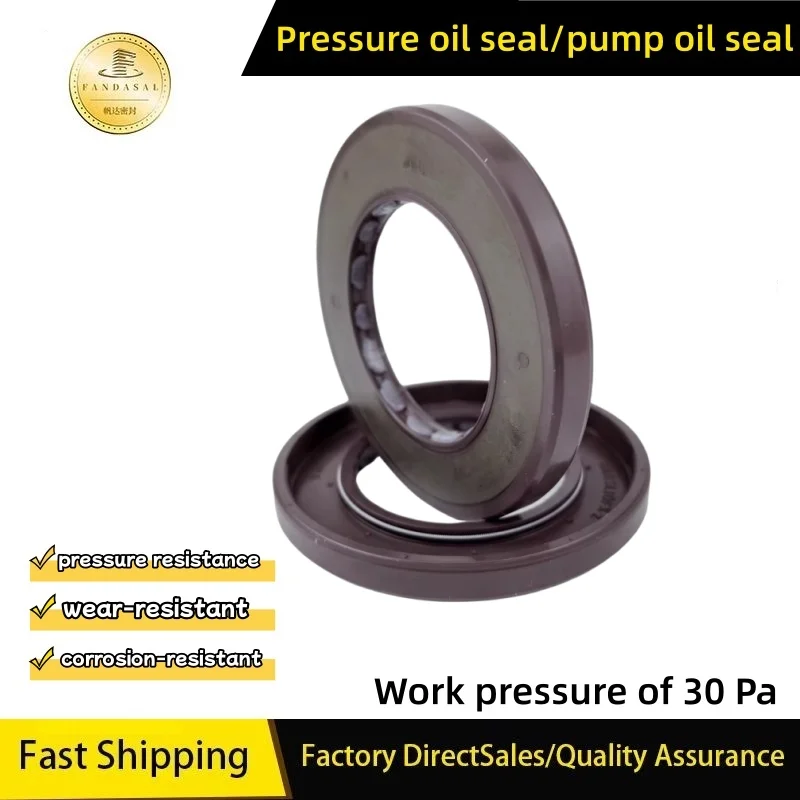 

FKM 30*48*6mm A10VG16 high-pressure skeleton shaft oil seal BAB/BAF hydraulic pump motor gasket sealing ring automotive parts