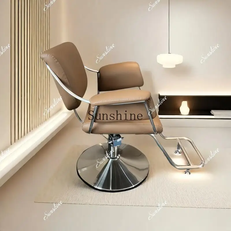 Premium barber shop chair hair salon special simple lift perm and dyeing new model   TF