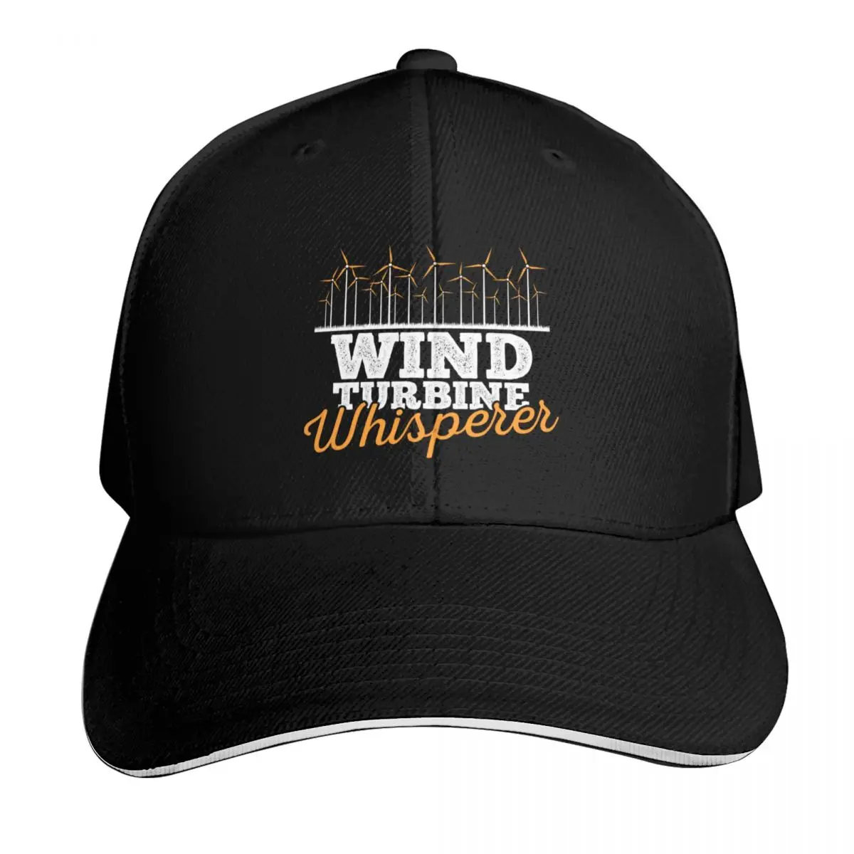 Wind Turbine Whisperer Wind Turbine Technican Windmill Power Baseball Cap Men Women Casual Summer Sport Sun Cap