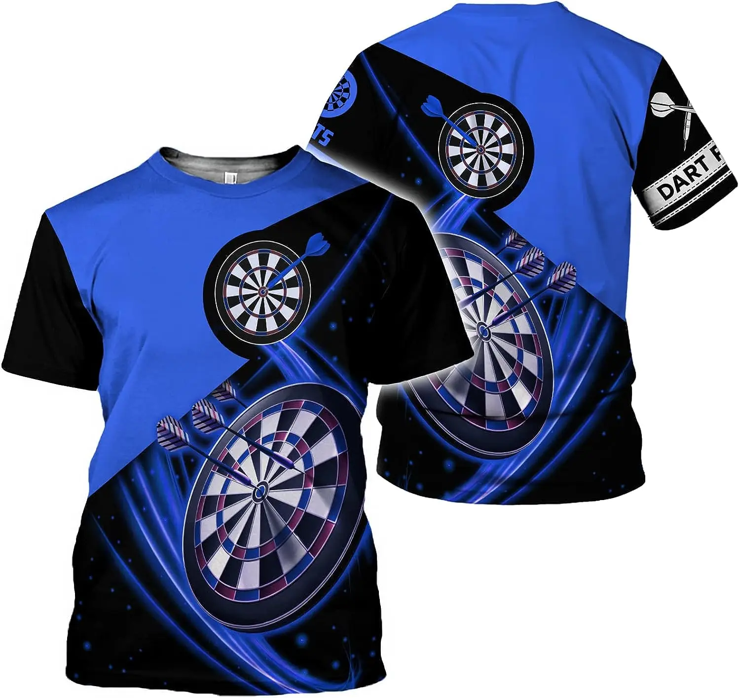 Custom Darts T-Shirts for Men, Custom Darts Shirt for Team, 3D Darts Shirts, Gifts for Men and Women Tees