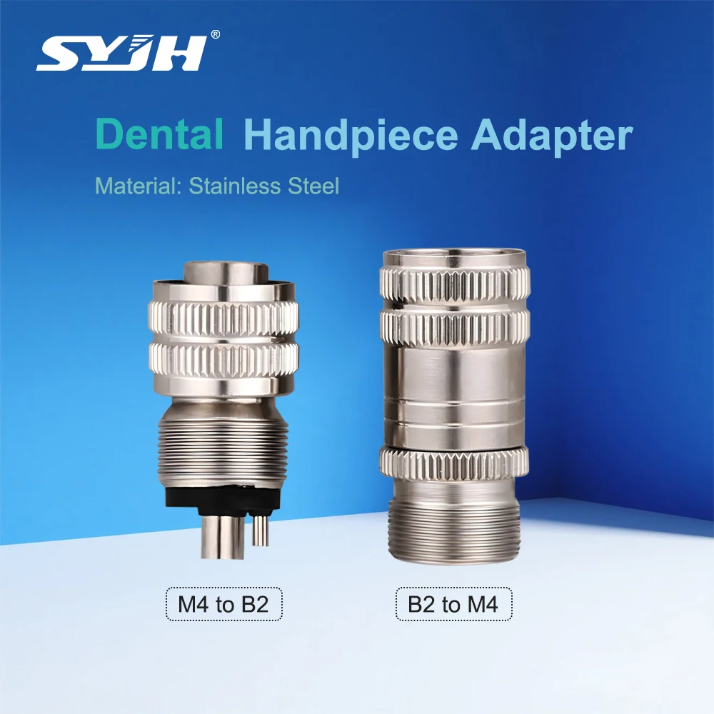 

SYJH адаптер наконечника для стоматологической турбины, 4 отверстия, 2 отверстия, разъем для замены высокоскоростного наконечника, запасные части, инструмент