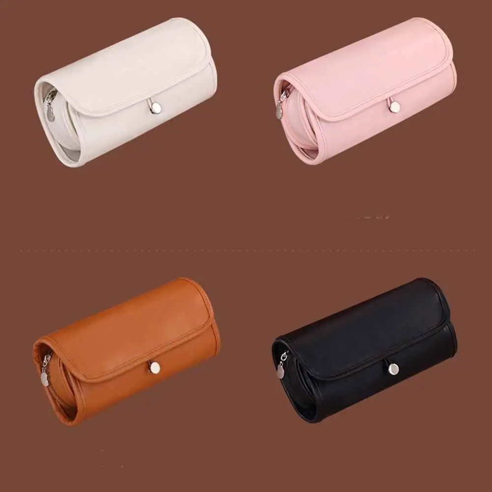 Waterproof Makeup Brush Bag Large Capacity Save Space Cosmetic Storage Bag Rolling Bags Detachable Roll Cosmetic Bag
