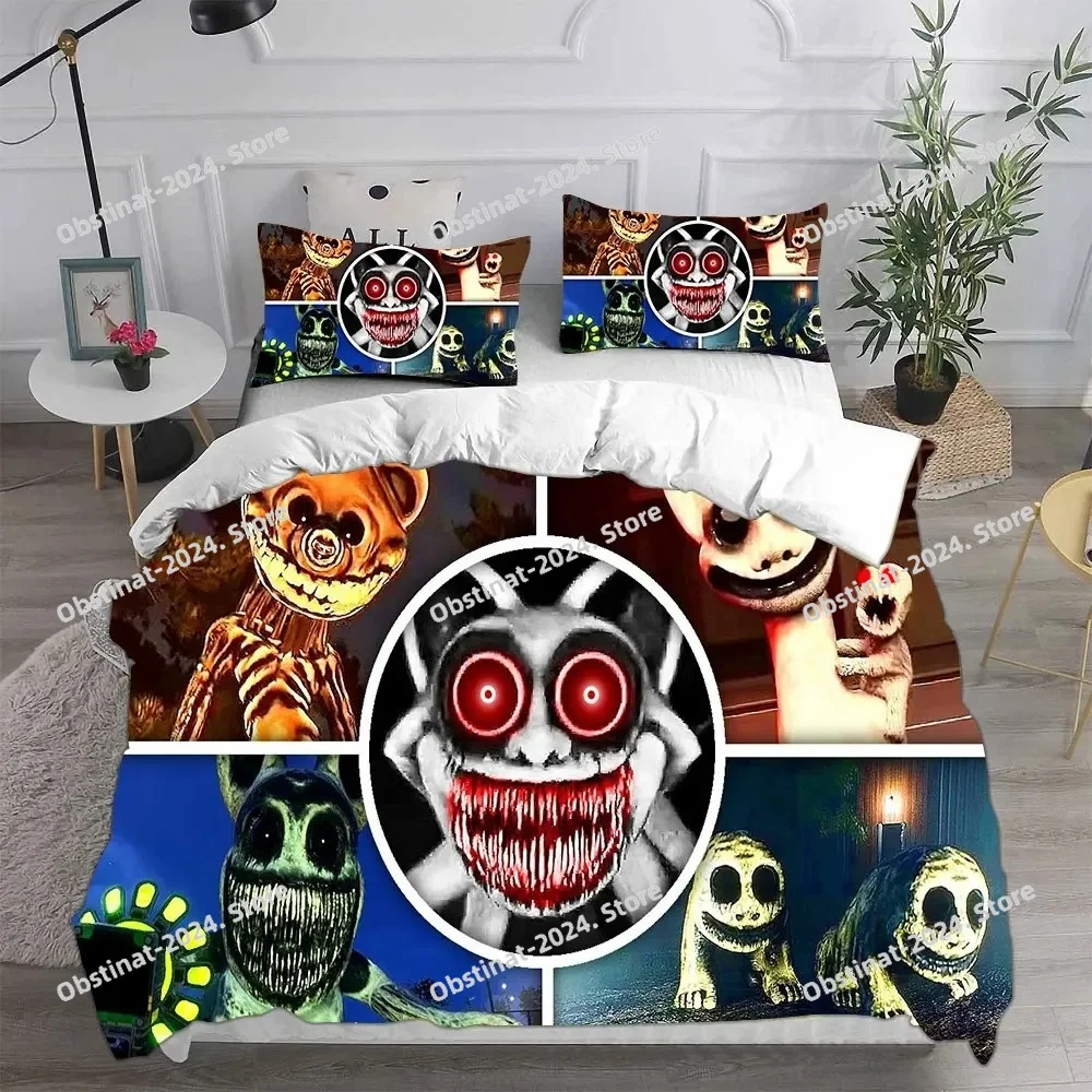 

Game Zoonomaly Bedding Sets Comforter Quilt Bed Cover Duvet Cover Pillow Case 3 Pieces Sets Bedroom Decoration Home Textiles