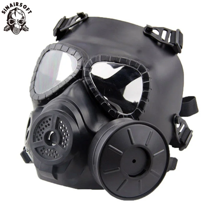 Máscara gas táctica M04 facial ventilada para Airsoft Paintball - imagen 4