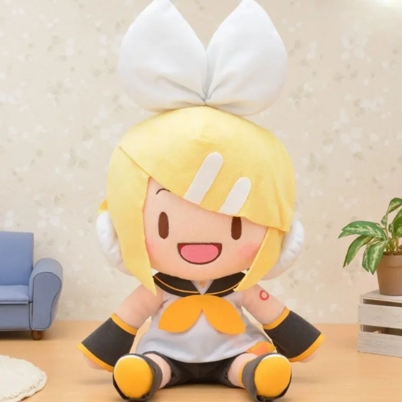 Rin Len Cotton Doll Periferiche Anime Simpatici cartoni animati Fufu morbido e delicato sulla pelle 28 cm Regali di compleanno Kawaii giapponesi per