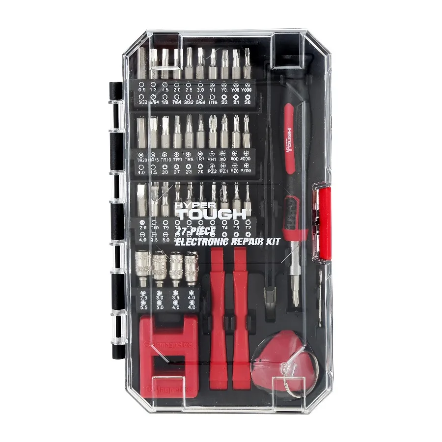 

77-Piece Precision Screwdriver Tool Set with Magnetic Driver, Standard Bits & Portable Case, Professional Repair Kit for Electronics/Phone/Laptop/Home