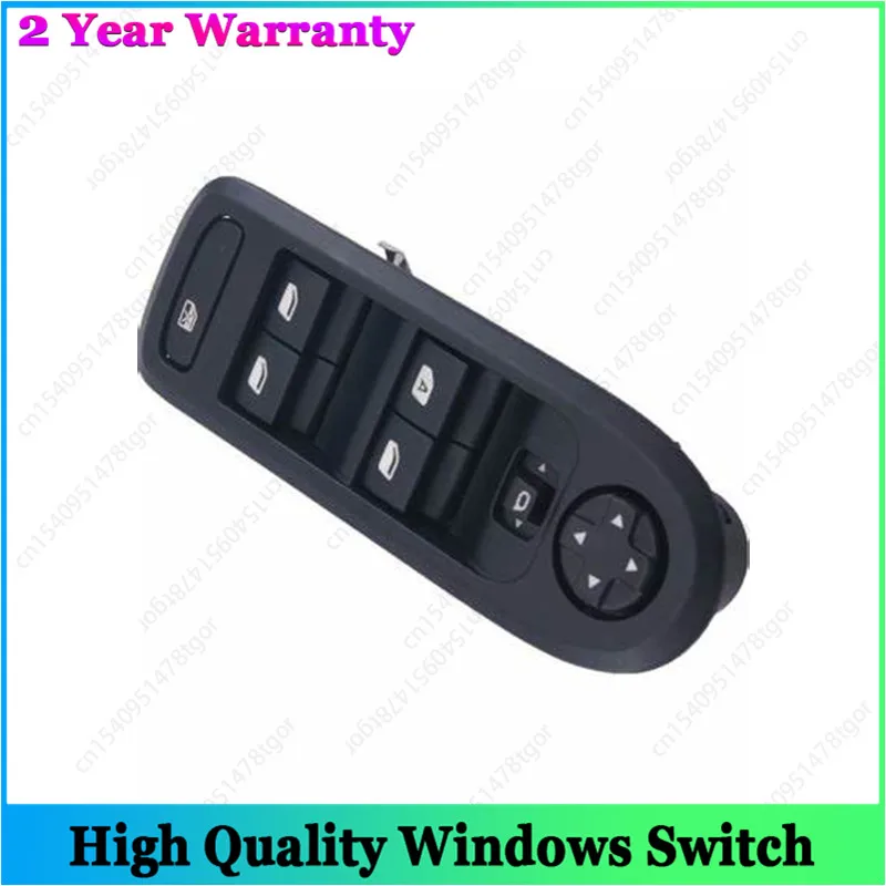 

For Peugeot 301 2014-2017 Electric Master Power Window Control Switch 98025189ZD 98025201ZD Front Left Lifter Switch