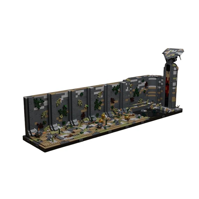 2137 pz MOC Zeffo Tomb Fallen Order Star Modello Building block Architettura giocattoli idea creativa Regali Di Natale Educazione Mattoni