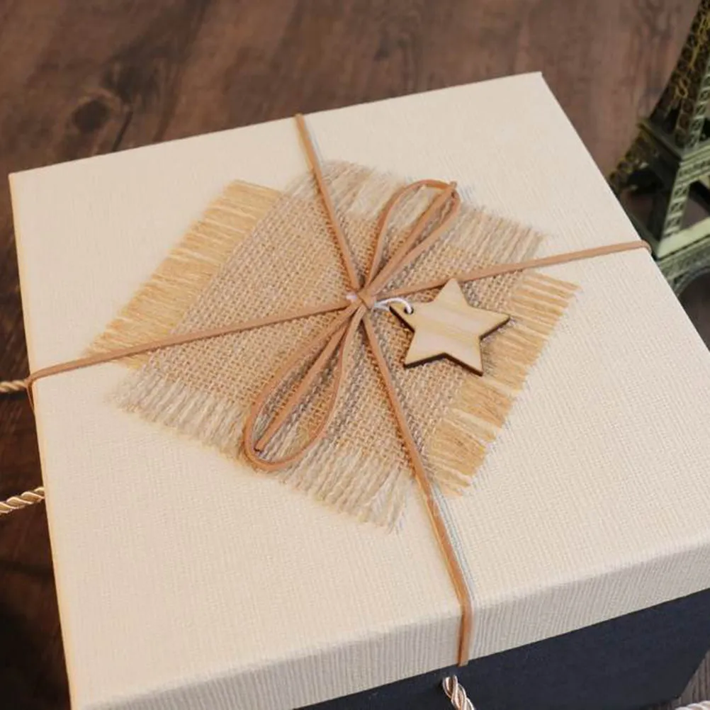 Elegant Square Rectangular Gift Box – Premium Paperboard for Wedding, Birthday, Bridal Shower & Party Favors with Ribbon