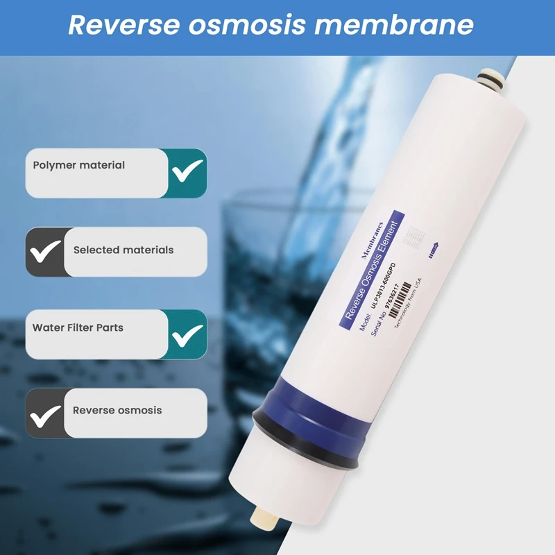 Filtr wewnętrzny osmozy 600 Gpd Elementy membranowe RO odwróconej osmozy ULP3013-600 Wkład filtra wody Inversa osmozy